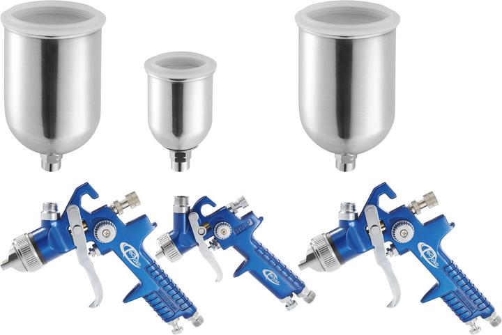 Immagine prodotto tectake 3 pistole a spruzzo HVLP