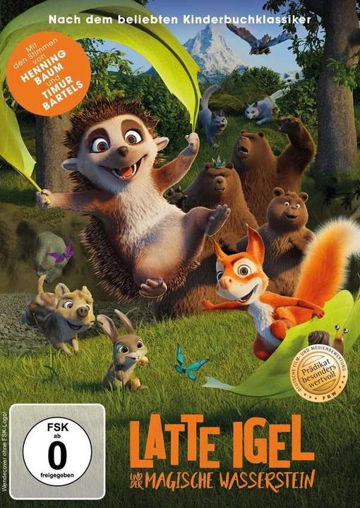 Produktbild Plaion Latte Igel und der magische Wasserstein (DVD) (Verkauf) (DVD, 2020, Deutsch, Englisch)
