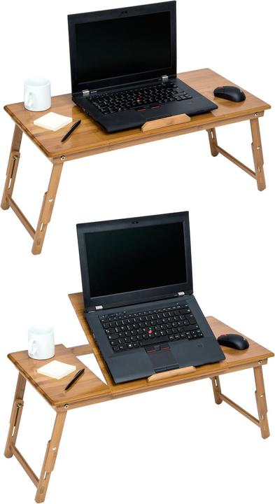 Produktbild tectake Laptoptisch höhenverstellbar
