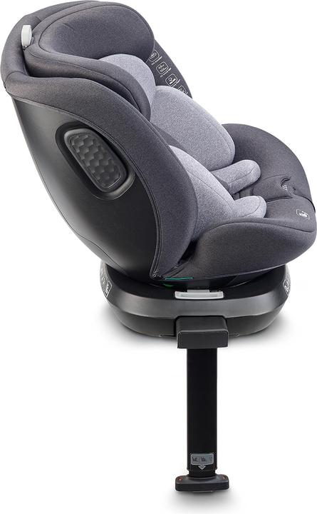 Actual product image BabyGo Move 360 Grey child seat (Reboarder, ECE R129/i-Size Standard)