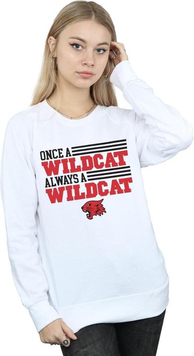 Actual product image Disney Womens/Ladies High School Musical The Musical Once A Wildcat Sweatshirt (M)