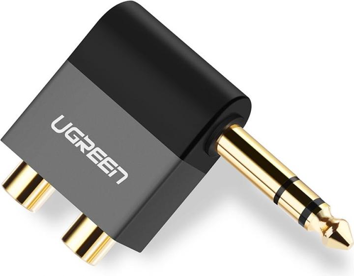 Produktbild Ugreen 6.3m Kopfhörer Klinke auf Cinch RCA Stereo Adapter