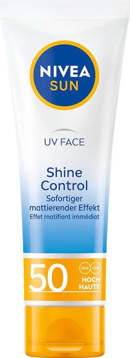 Produktbild NIVEA Sun UV Face Shine Control (Sonnencreme Gesicht, SPF 50, 50 ml, 69 g)