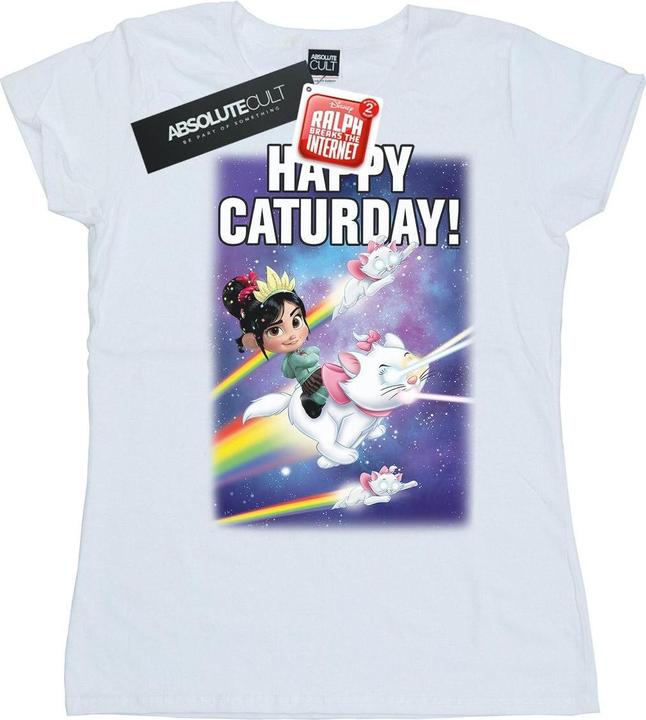 Image du produit Disney - T-shirt WRECK IT RALPH HAPPY CATURDAY - Femme (XXL)