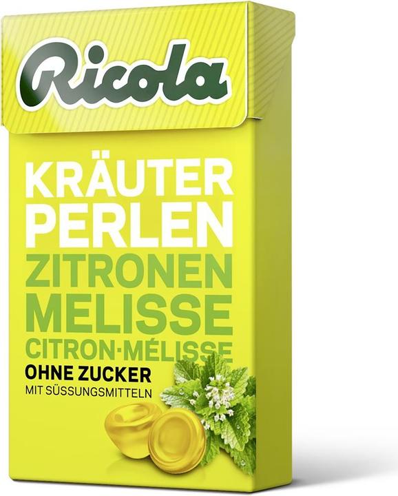 Produktbild Ricola Kräuter Perlen Zitronenm Bonbon ohne Zucker (1 Stk., 25 g)