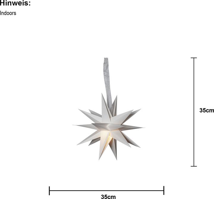 Immagine prodotto Star Trading Stella di carta dicembre