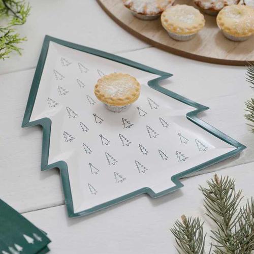 Produktbild Ginger Ray Pappteller für Weihnachten (8 x)