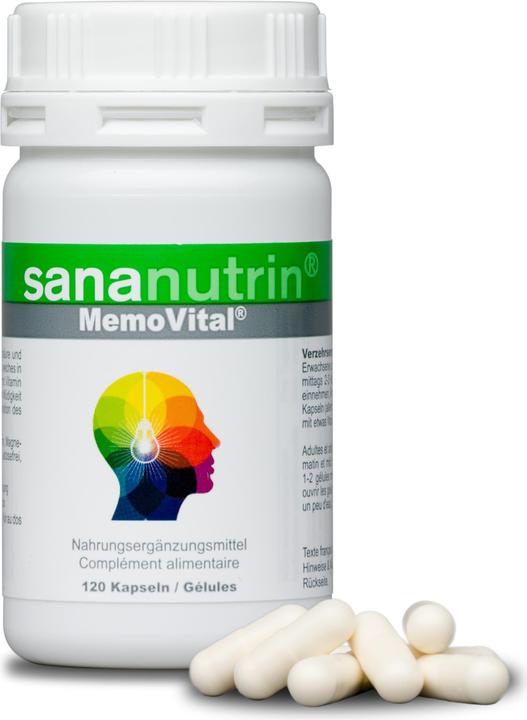 Sananutrin MemoVital Kapsel (120 Stück, Kapseln, 61 g)
