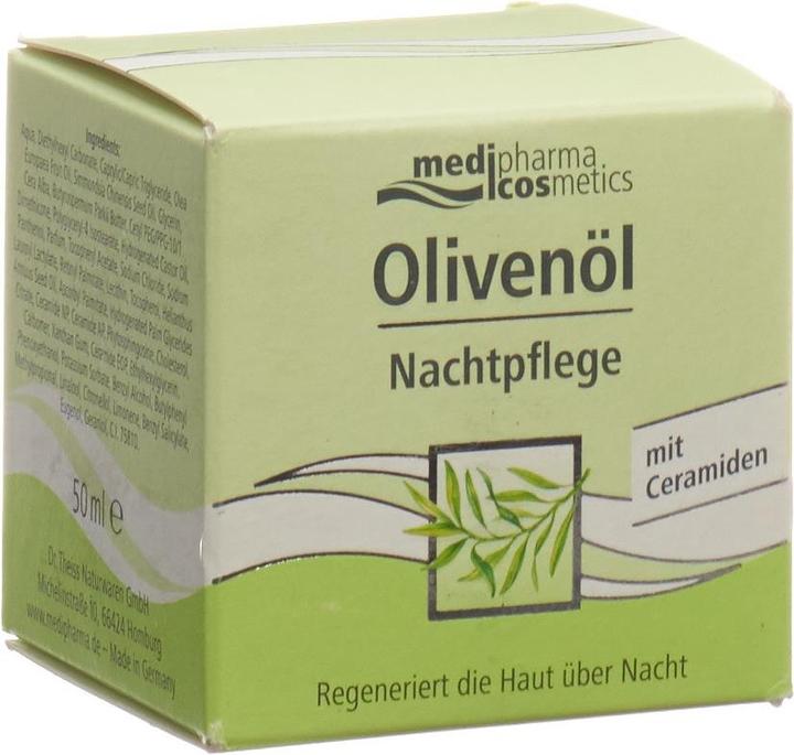 Image du produit Medipharma Soin de nuit à l'huile d'olive (50 ml, Crème de nuit)