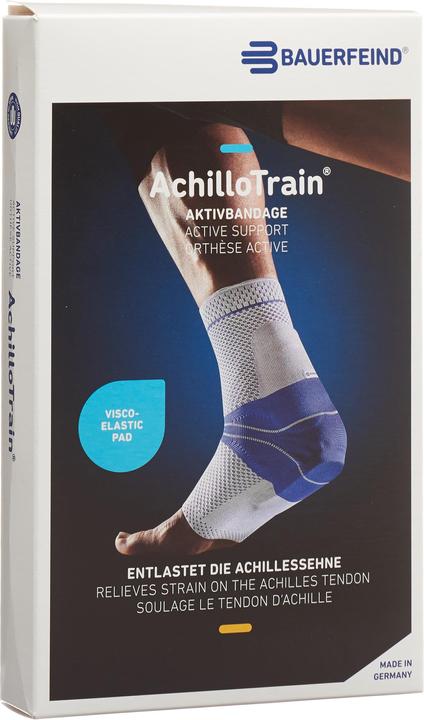 Produktbild AchilloTrain Aktivbandage Grösse 5 links titan (5)