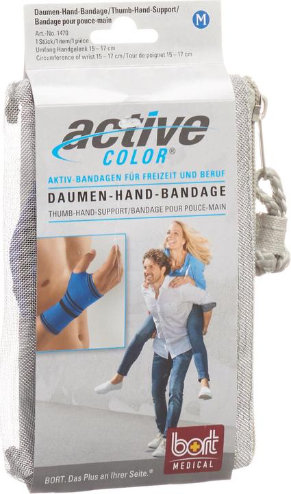Actual product image Bort Medical Thumb hand bandage L blue (L)