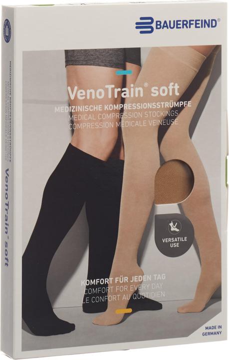 Veno Train SOFT A-D KKL2 S normal/short geschlossene Fussspitze caramel (S)