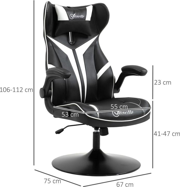 Produktbild Vinsetto Gaming Stuhl ergonomisch
