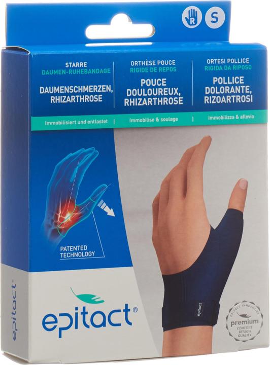 Produktbild Epitact starre Daumen-Ruhebandage S rechts (S)