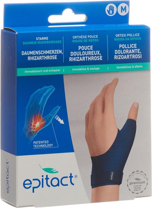 Actual product image Epitact Rigid thumb rest bandage M right (M)