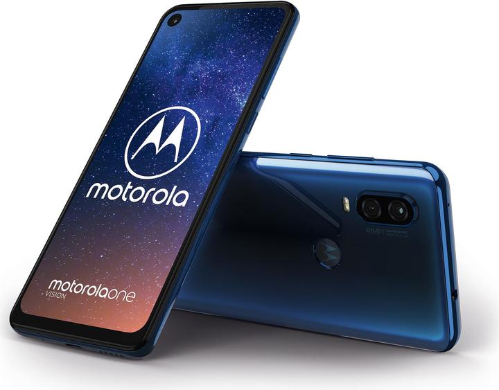 Image du produit Motorola One Vision (128 Go, Gradient de saphir, 6.30", Double SIM hybride, 48 Mpx, 4G)