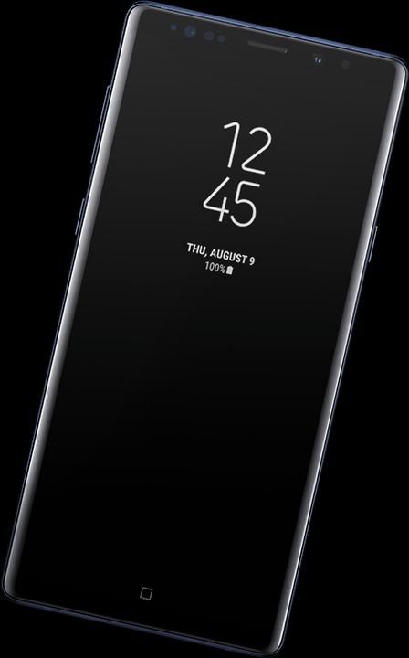 Image du produit Samsung Galaxy Note 9 EU (128 Go, Ocean Blue, 6.40", Double SIM hybride, 12 Mpx, 4G)