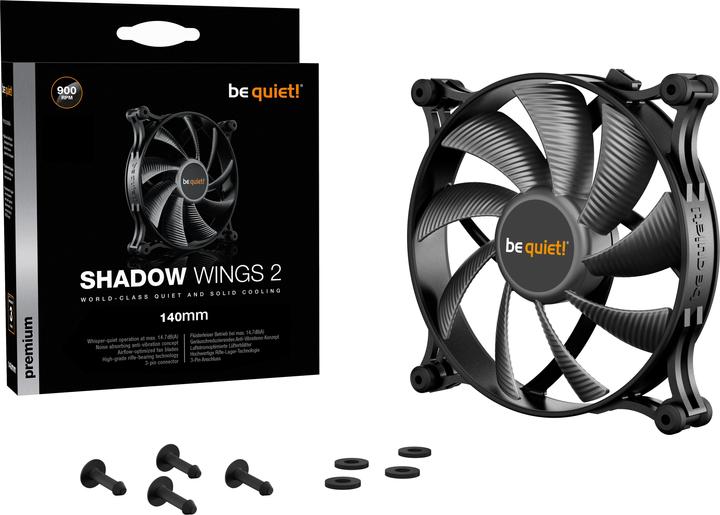 Actual product image be quiet! Shadow Wings 2 (140 mm, 1 x)