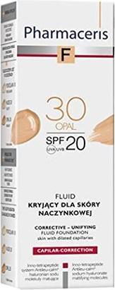 Actual product image Pharmaceris F, covering liquid for capillary correction capillaries, SPF 20, 30 Opal, 30 ml