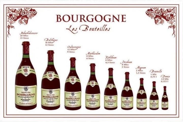 Actual product image Winkler Tea towel - burgundy bottles