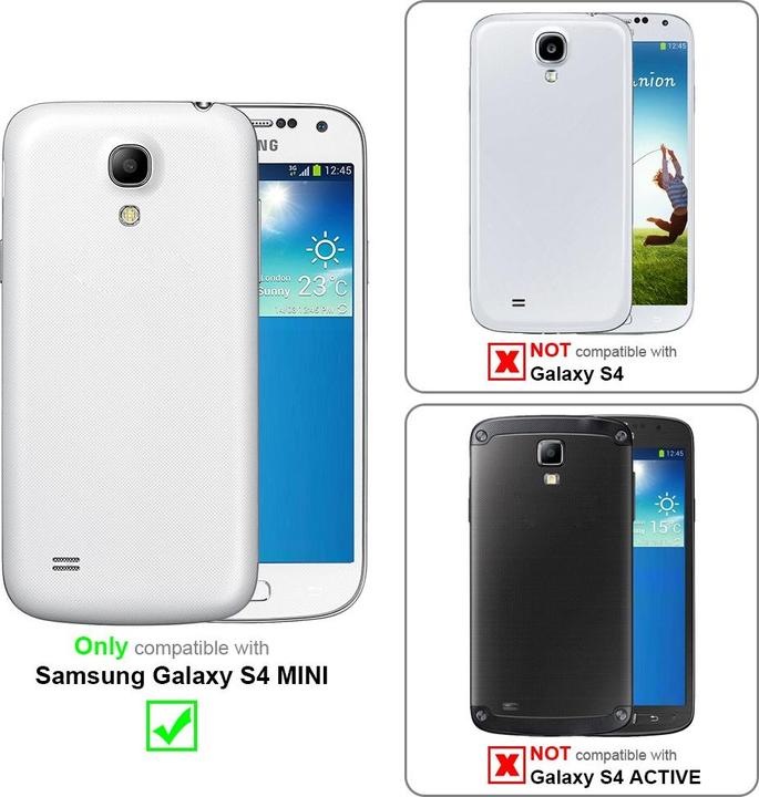 Produktbild Cadorabo Handykette für Samsung Galaxy S4 MINI Necklace Hülle mit verstellbarem Kordelband