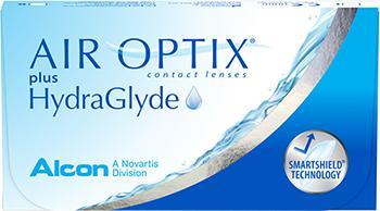 Produktbild Air Optix plus HydraGlyde, sphärisch (6 Stück, Monatslinse, Sphärisch)
