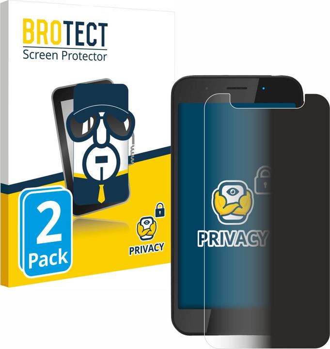 Productafbeelding BROTECT Anti-spionnetje privacyfolie Beschermfolie tegen blauw licht (2 Stuk, Shift SHIFT5me)