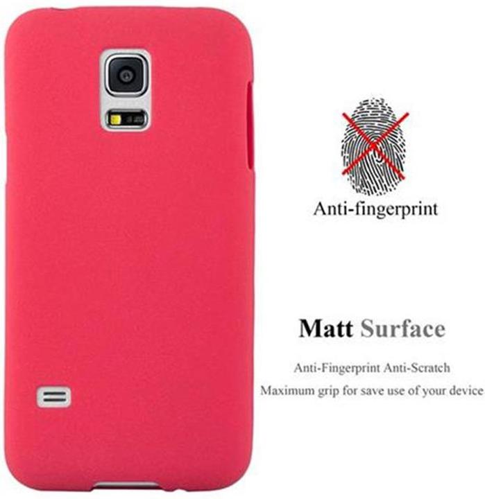 Productafbeelding Cadorabo TPU Frosted Cover (Samsung Galaxy S5 Mini, Samsung Galaxy S5 Mini Duo)