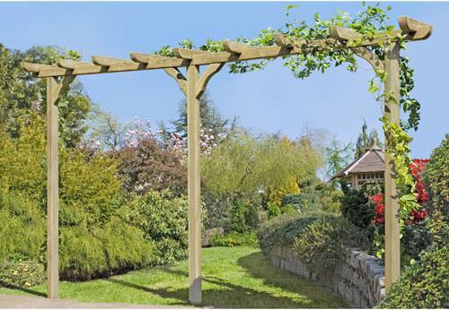 Produktbild Larus Einzelpergola (450 cm, 65 cm)