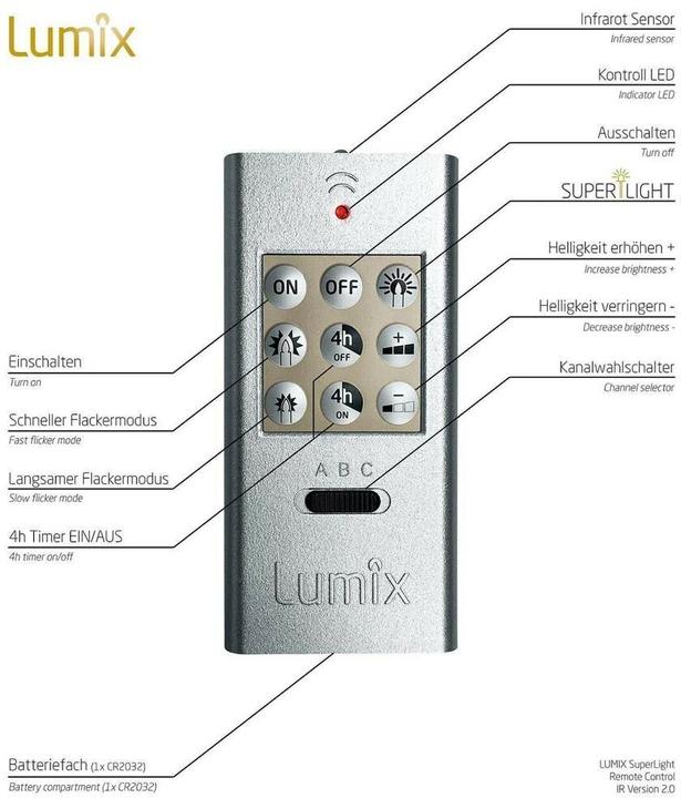 Produktbild Krinner LED Christbaumkerze Superlight Starter-Set (12 x)