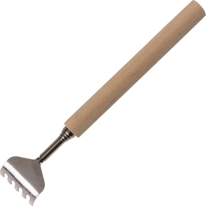 Image du produit Out of the blue Gratte-dos métallique extensible avec manche en bois