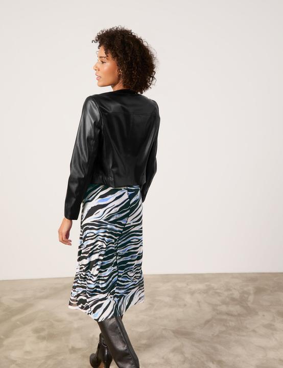 Image du produit Gerry Weber Veste de blazer enduite avec détails floraux Blazer manches longues doublé - 64484 (44)