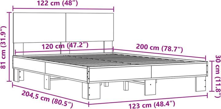 Produktbild VidaXL Kanika (120 x 200 cm)