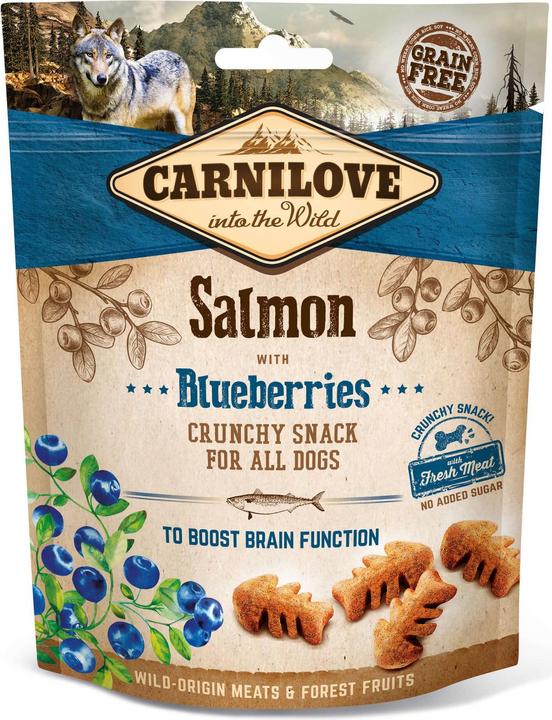 Image du produit Carnilove Saumon aux myrtilles (Adulte, Junior, Senior, 1 pcs, 200 g)
