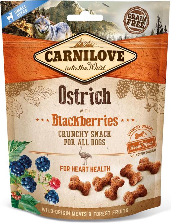 Immagine prodotto Carnilove Struzzo croccante per cani e more (Senior, Adulto, Junior, 1 pz., 200 g)