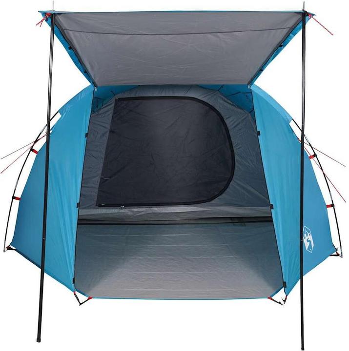 Actual product image VidaXL Camping tent 4 persons 420 x 260 x 153 cm 185T Taffeta (Dome tent, 8 kg, 4 persons)