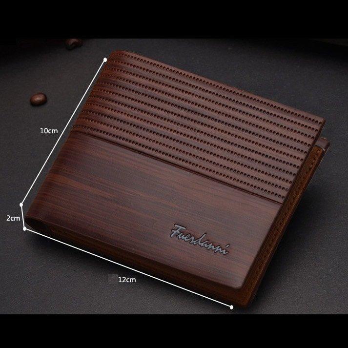 Image du produit JTI Porte-monnaie de luxe - cuir PU - marron clair