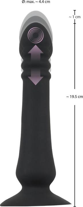 Actual product image Black Velvets Anal Thruster