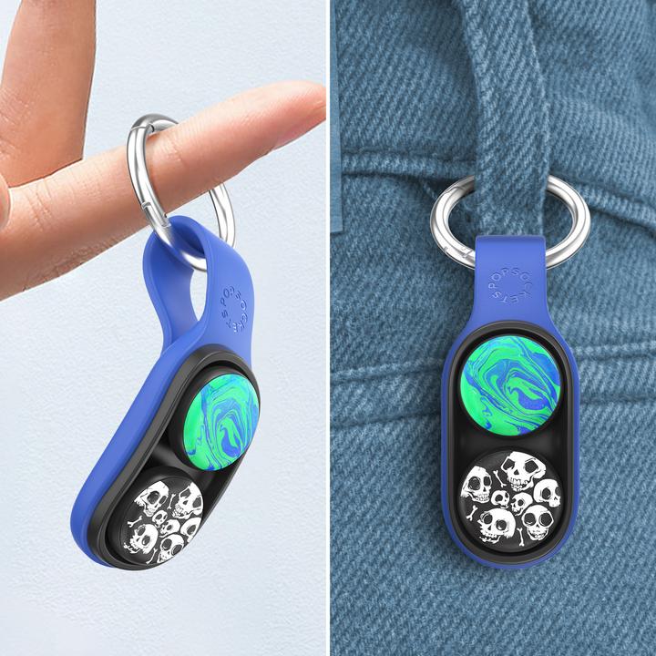 Actual product image PopSockets PopPuck Starter Pack Blue Jar