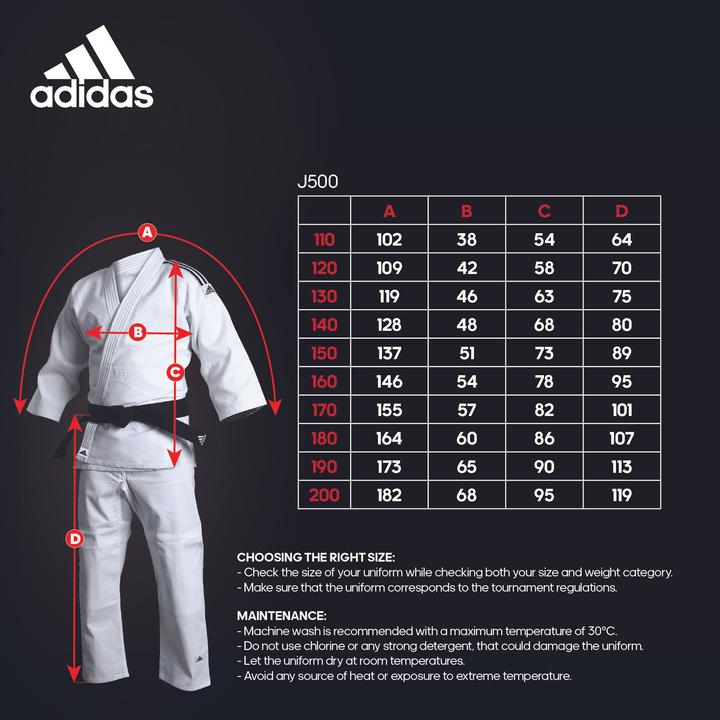 Actual product image adidas JUDO GI J500 (XS)