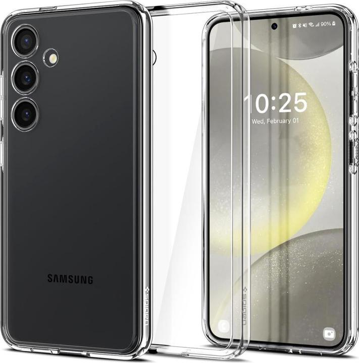 Actual product image Spigen Ultra Hybrid Galaxy S24 FE Case Crystal Clear (Samsung Galaxy S24 FE)