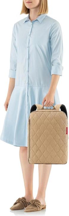 Produktbild reisenthel Rucksack Classic backpack M Rhombus Ginger (13 l)