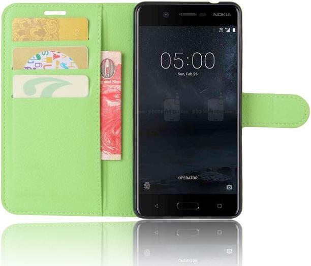 Produktbild MU Classic Litchi Leder Hülle (Nokia 5)