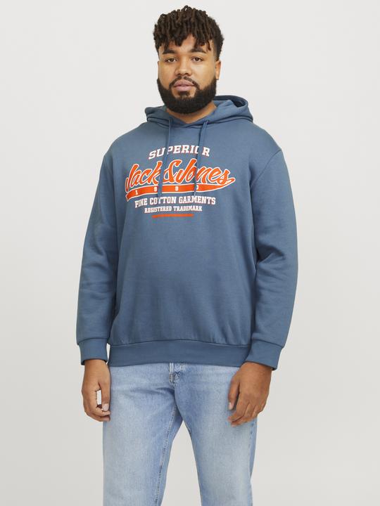 Actual product image Jack & Jones JJELOGO SWEAT HOOD 2 COL 24/25 NOOS PLS (6XL)