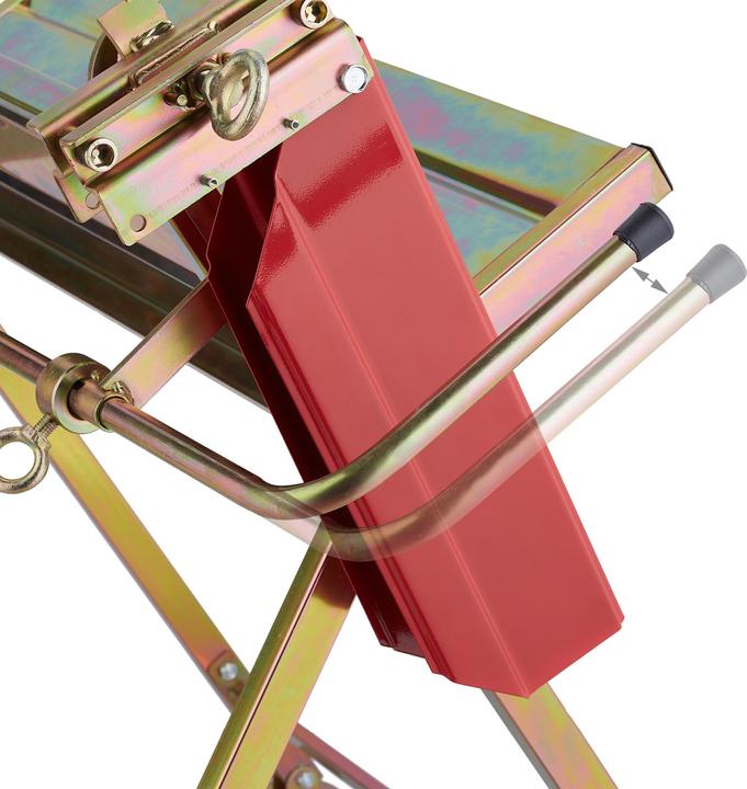 Actual product image Relaxdays Sawhorse chainsaw holder (88 cm, 73 cm)