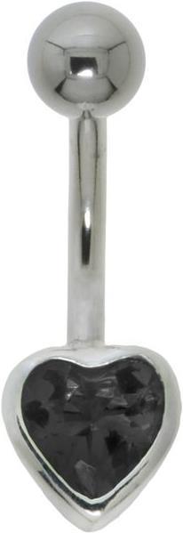 Actual product image Bijouteria Bellypiercing (Stainless steel, Silver 925, Zirconia)
