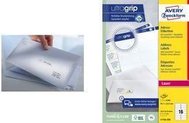Actual product image Avery Etiquettes d'adresses ultragrip