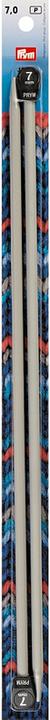 Actual product image Prym Knitting needles 6.50 mm, aluminum, 2 pieces, gray