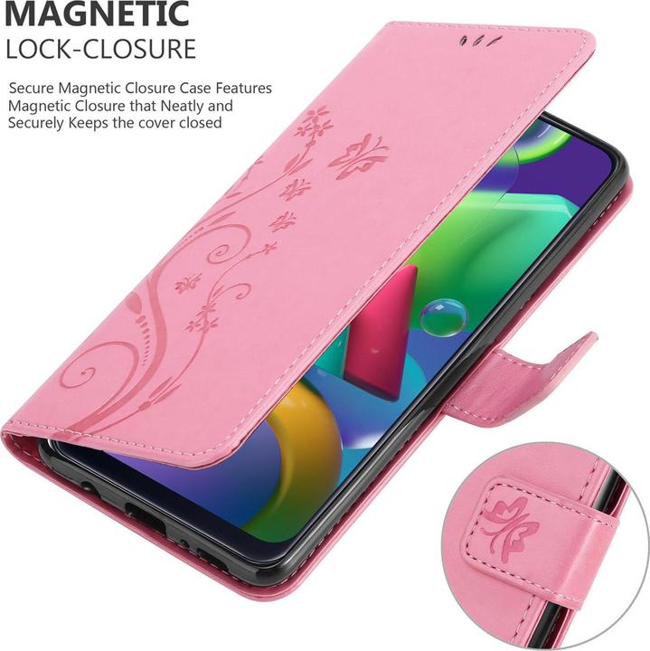 Productafbeelding Cadorabo Bloemen Boekomslag (Samsung Galaxy M31)