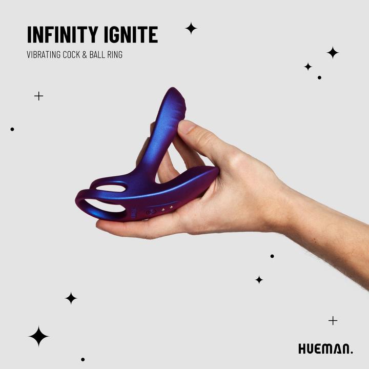 Image du produit Hueman Anneau Vibrant pour le Pénis (3.80 cm)